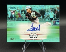Cristian Mena Auto /99 Turquoise RC Rookie 2025 Topps Stadium Club #SCBA-CME