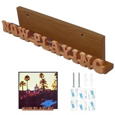 Now Playing Vinyl Record Stand Record Wall Mount Wood Vinyl Record Holder Alb...
