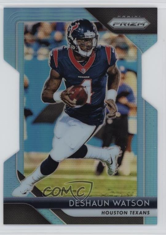 2018 Panini Prizm Light Blue Prizm 63/199 Deshaun Watson #120 3hd