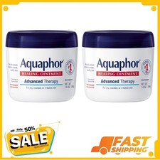 2 Pack Aquaphor Healing Ointment Skin Protectant, Cracked, Irritated Skin, 14 oz