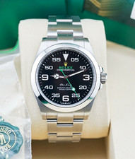 2025 Rolex Air-King 40mm Black Dial Stainless Bracelet Automatic Full Set 126900