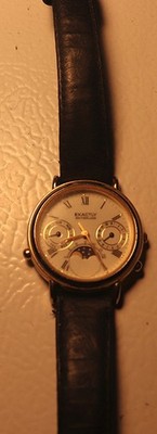 Vintage, Exactly, Swiss Made, Watch with Moon Phase, Day, Date, 190-58, 73Z38