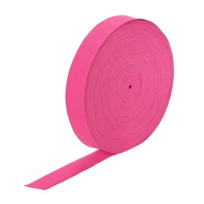 Elastic Bands for Sewing 1'' 20 Yard Dark Wine Red Knit Elastic Spool