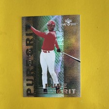 Upper Deck 2000 MVP Ken Griffey Jr Pure Grit #G7 Cincinnati Reds Baseball Card