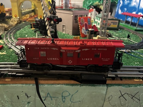 LIONEL #6517 LÍNEAS LIONEL VENTANA DE BAHÍA FURGÓN DE COLA, | Zustand: Used