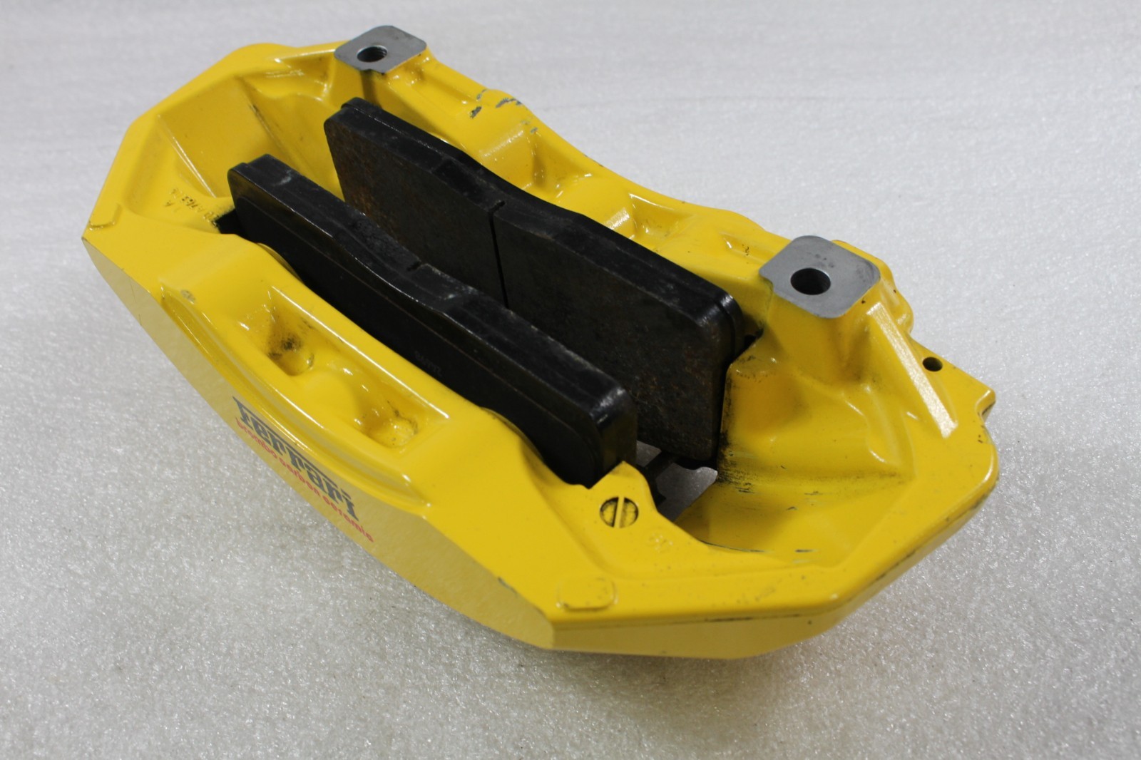 Ferrari 458 Italia, Spider, LH, Front Brake Caliper, Yellow, Used, P/N 261774
