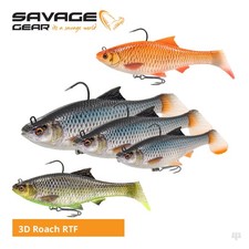 Savage Gear 3D Roach Shad RTF esche - luccio persico lucioperca muschioperca pesca predatore