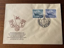 Erstausgabe Sondermarken MS Gripsholm Berlin, Berlin 12.03.1955