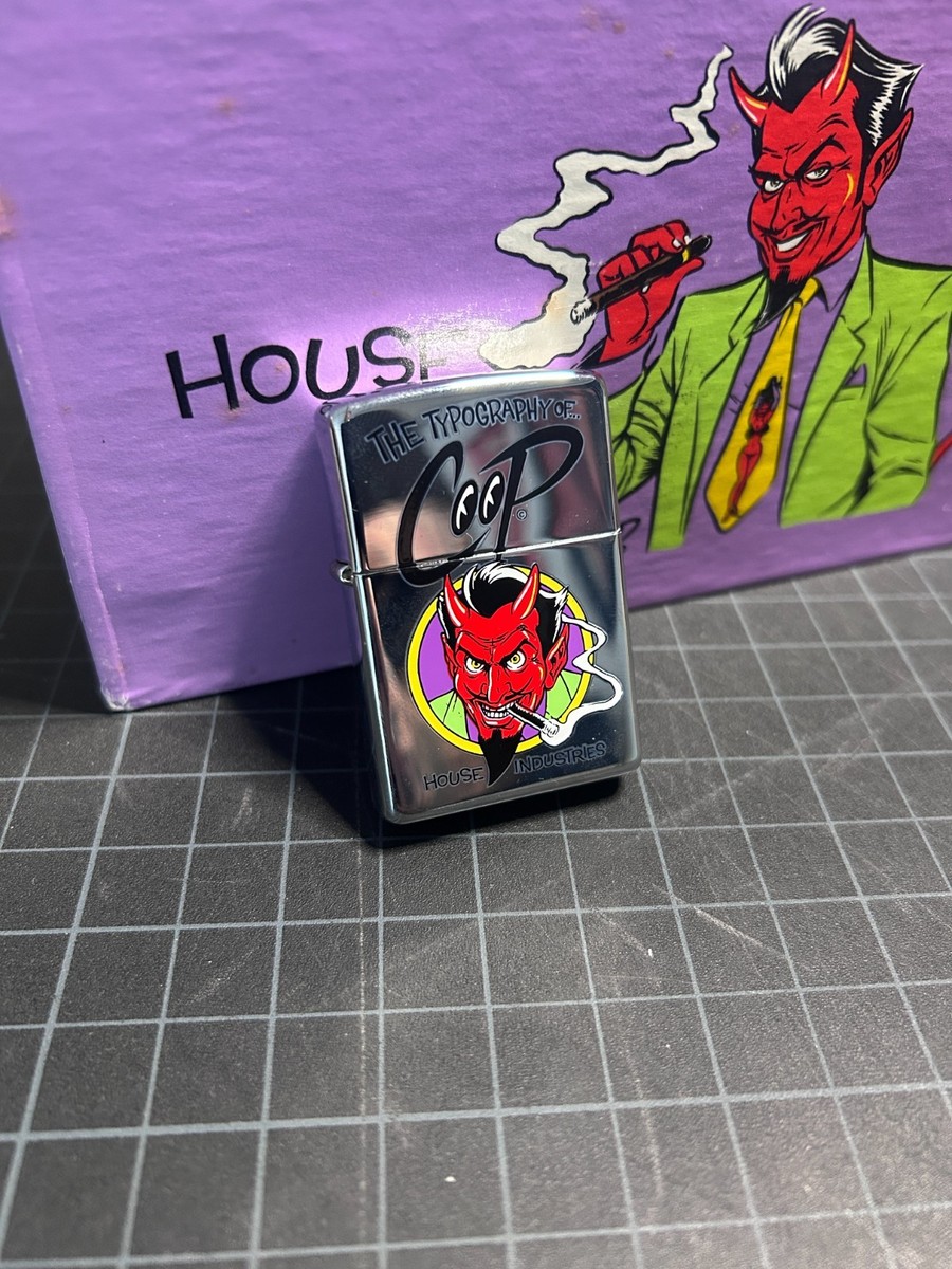 Vintage 1997 COOP Zippo Box Set, Limited Edition, House Industries