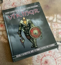 Arion Games VIKINGR d6 rpg by Graham Bottley HC hardcover Vikings 2018