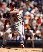 EDWARD MUJICA CLEVELAND INDIANS SIGNED 8X10 PHOTO W/COA