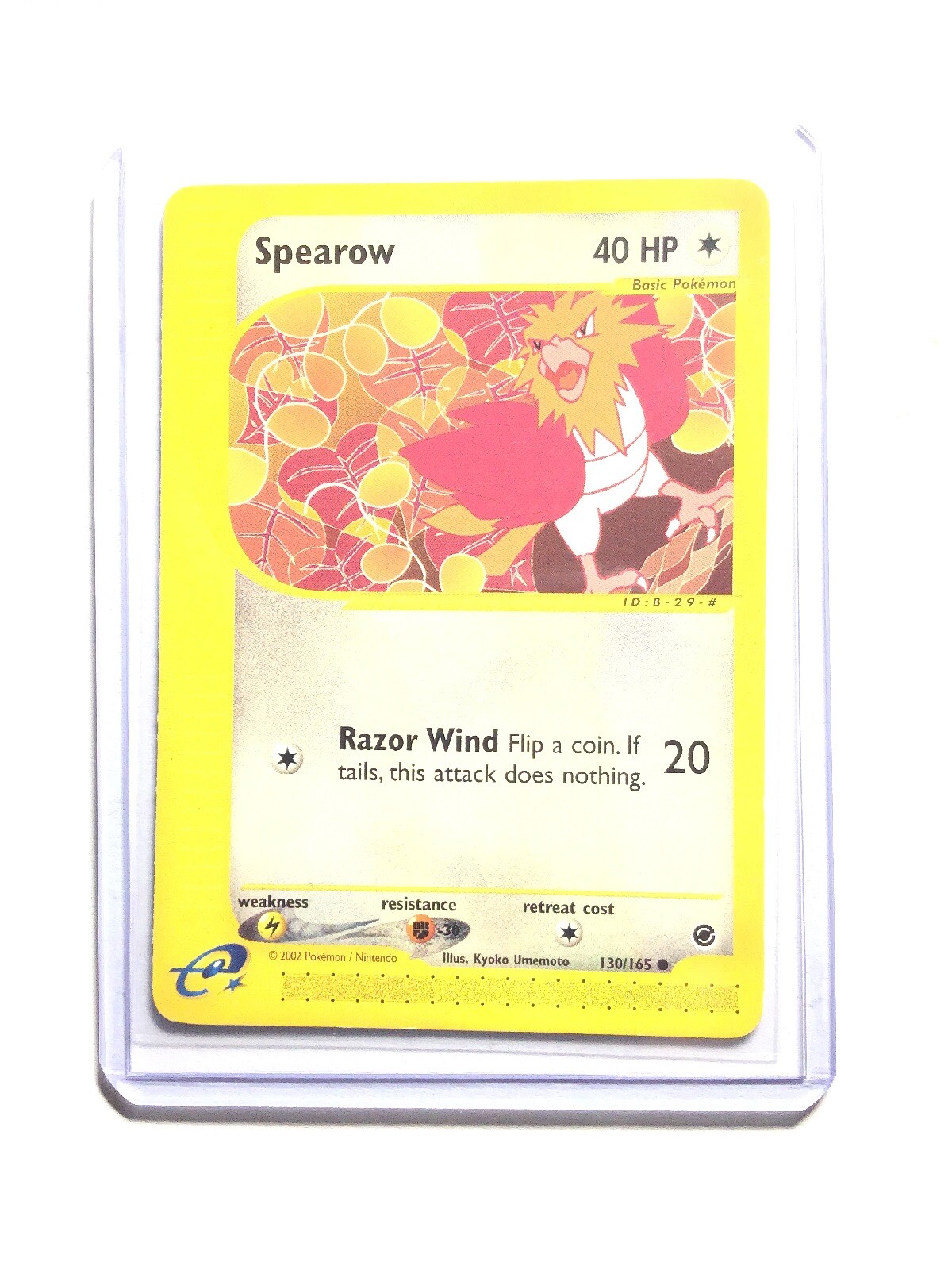 SPEAROW - 130/165 - Expedition Base Set - Common - Pokemon Card - NM