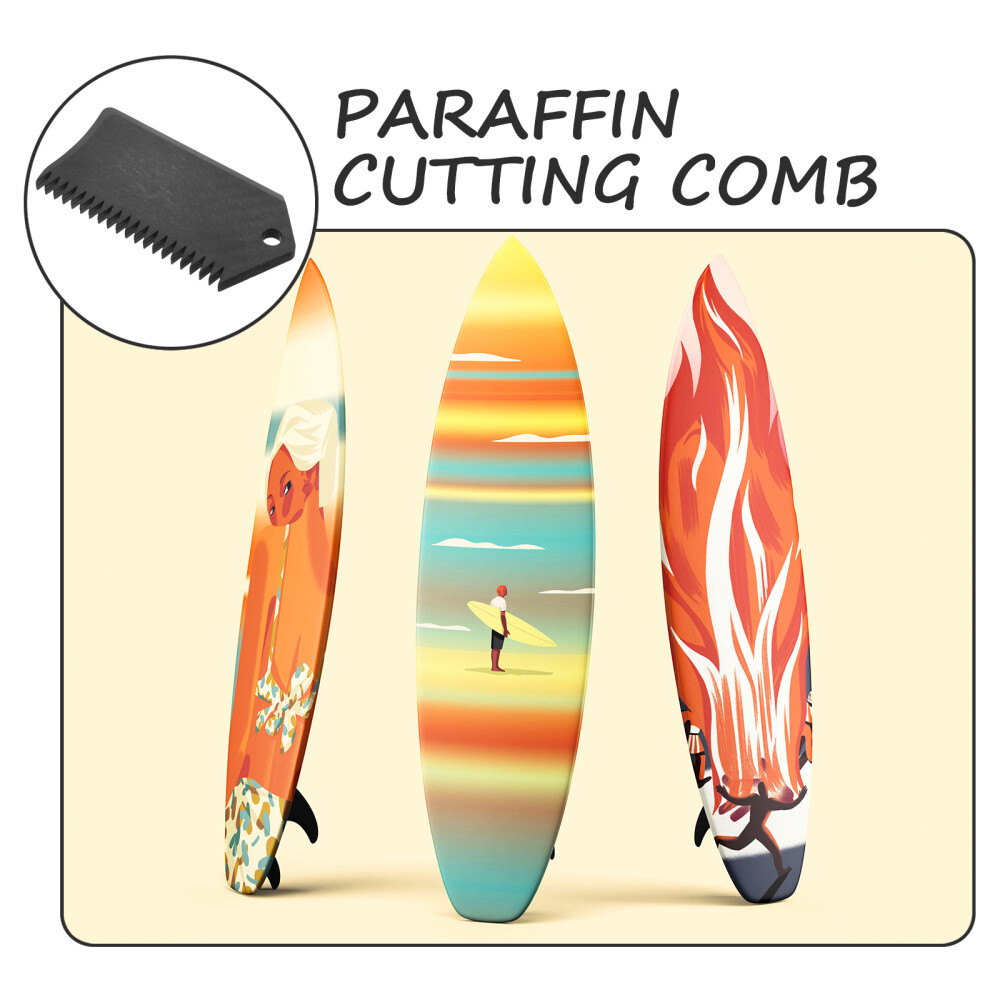 Wax Comb Plastic Wax Removing Comb Wax Cleaning Scraper Surfboard
