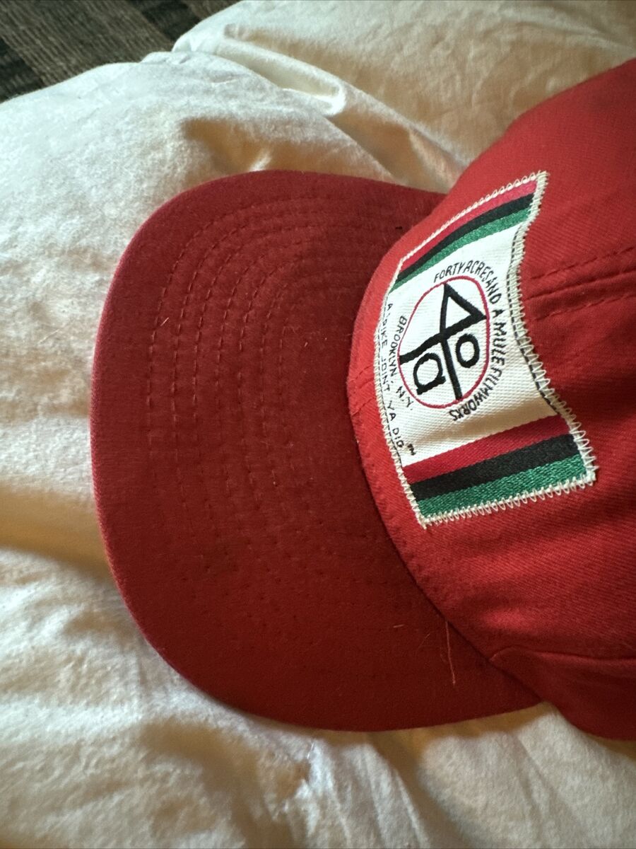 Spike Lee 40 Acres And A Mule Filmworks Snapback Hat Cap Spike Lee 40 Acres And A Mule Filmworks Snapback Hat Cap