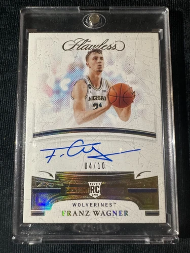 panini flawless collegiate basketball Franz Wagner /10 2021-2022