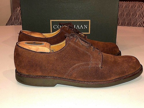 Para Hombre Zapato Oxford ante marrón Cole Haan cosida a mano Ll Bean G2  Suela USA Sz10.5 $149 | eBay