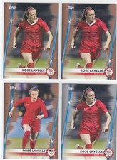 (4) 2020 2021 Rose Lavelle Topps Olympics SILVER BRONZE #8 & #11 - Soccer USWNT