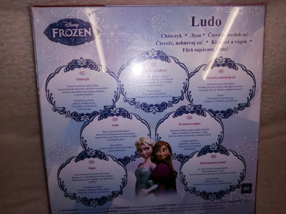DISNEY FROZEN LUDO GAME Kids Ludo Game TREFL - Image 2 of 3
