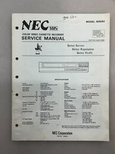 NEC N959 Original Service Manual Free Shipping