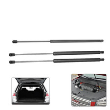 Front Bonnet Hood+Rear Tailgate Gas Struts Spring Supports For GMC Acadia 07-13