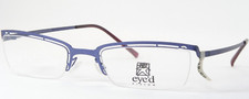 Eye'd VISION E036 009 Blue Lavender UNIQUE RARE EYEGLASSES GLASSES 47-19-136mm