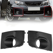 Fog Light Cover Front Bumper For 2011 2012 2013 2014 Subaru Impreza Wrx Sti