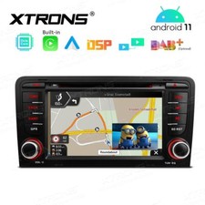 Autoradio Android 11 Stereo Auto 7" Audi A3 S3 Rs3 8p Navi Comandi Volante WIFI - Miniatura 2