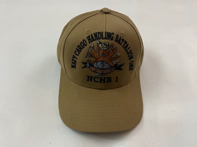 米海軍　Navy Cargo Handling Battalions 帽子 米海軍 Navy Cargo Handling Battalions 帽子 Cargo Handling Navy Cap
