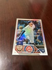 P.J. Higgins 2023 Topps Series 2 Rainbow Foil I47 #338 Chicago Cubs *Mint*