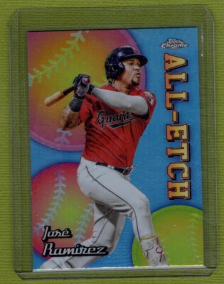 2024 Topps Chrome All-Etch Insert Jose Ramirez #CAE-17 GUARDIANS