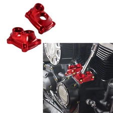Red Front & Rear Tappet Lifter Cover for Harley 18-24 Softail Touring M8 Engine