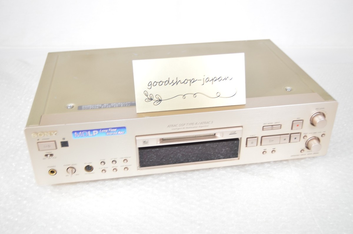 ジャンク品 SONY MDS-JB940 MINIDISC DECK A brief demonstration of the Sony MDS-JB940 Minidisc Deck