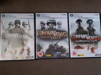 Company of Heroes PC Spielepaket Opposing Fronts & Tales of Valor PC DVD ROM