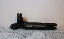 Vintage Cast Iron Hand Held Squirrel Figure Nut Cracker