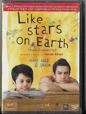 Taar Zameen Par Aamir Khan 2 Discs Bollywood DVD Brand New, SEAL ORIGINAL COPY