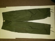 WR1C-15 US Vietnam Poplin Men's Combat Tropical Trousers Pants Small Regular