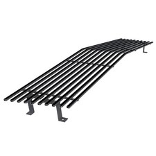 Fits 1982-1990 Chevy S-10 Pickupblazerjimmy Black Stainless Billet Grille