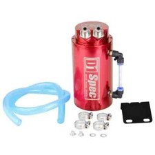 D1 Spec Oil Catch Can Tank Universal Fitment For Gas And Diesel Red