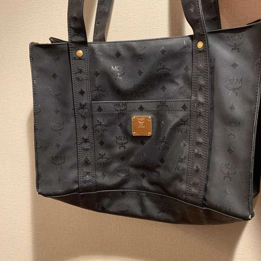 Used mcm tote bag sale