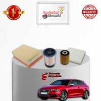 Set Service 4 Filter Audi A3 III 1.6 D 85KW 116CV Von 2017->