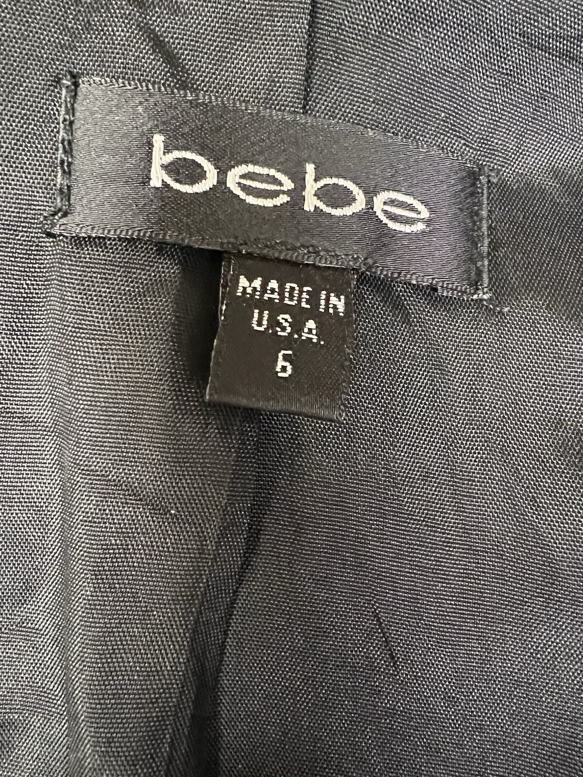 Bebe Three Button Closure Lined Shoulder Padded S… - image 7