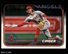 2024 Topps Update #282 Adam Cimber Angels 8 - NM/MT