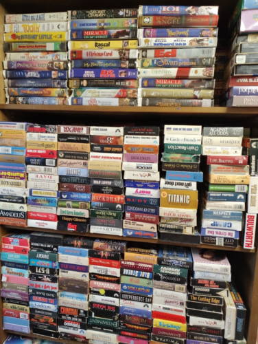 Lot Of 25 Vintage VHS - 80s, 90s, 2000s Mix!! Mixed Genres-No Dupes-Free Ship!