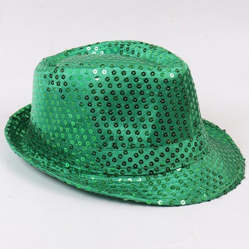 Womens Leotard With Hat Jazz Bodysuit Sparkle Dance Outfit Stage Performance - Picture 45 of 76