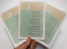 3 Cards DaySpring Encouragement You Came to Mind I'm Praying God will Carry You