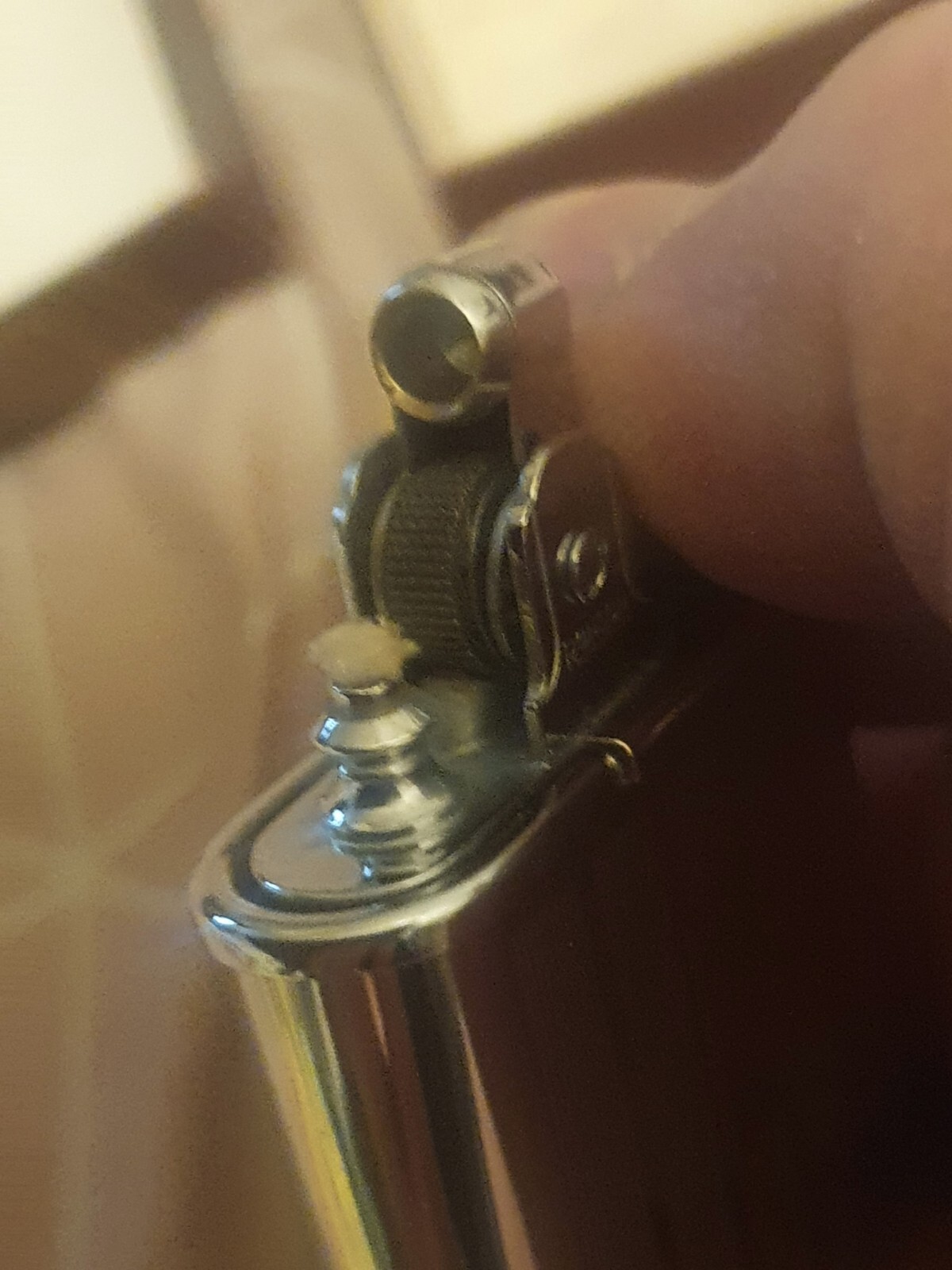 Ronson Whirlwind Lighter with Box and pouch Showroom Condition 1957