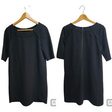 MARC BY MARC JACOBS Sheath Dress  Size M Black Career Work Casual Minimalist