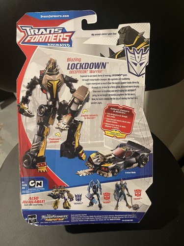 Transformers Animated - Decepticon Lockdown Deluxe Class -New - Sealed - Picture 8 of 8