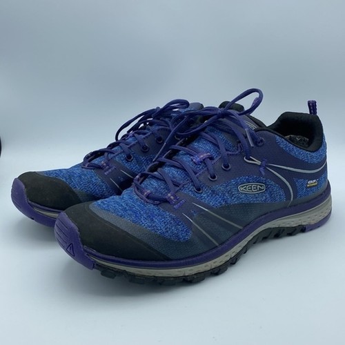 Keen leichte Schnürschuhe Terradora wasserdicht niedrig Wanderschuhe blau Größe 8 - Bild 3 von 9