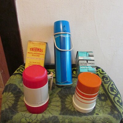 Your Choice: Different Sizes Thermos & Fillers. Hot & Cold, Older & New.